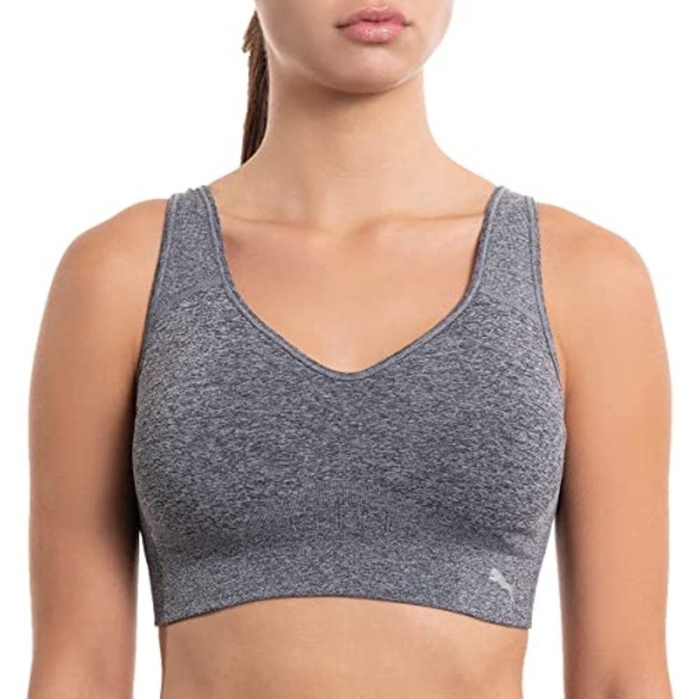 Puma/ Womens Removable Cups Racerback Sports Bra​​​​​​​​​​